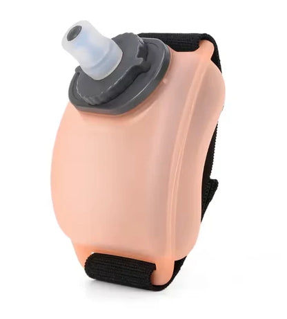 Lid traps Hands Free Bottle